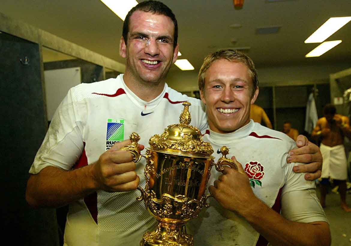 Inspirational Sportsmen - The World Cup winning England Rugby Squad