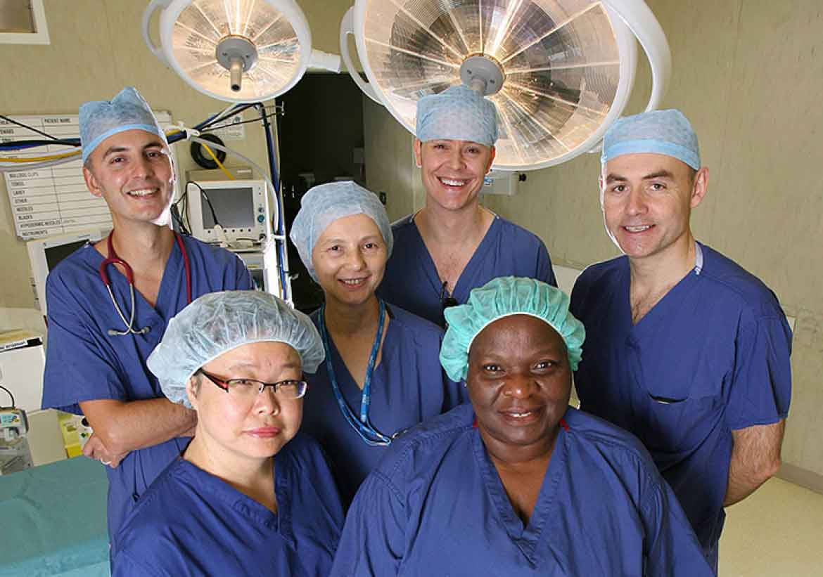NHS Heroes - Surgical Team, Royal Marsden Hospital