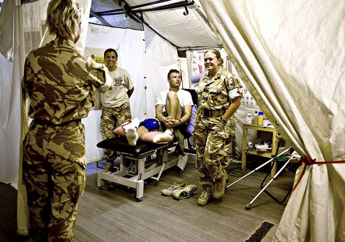 Special Recognition –  UK Field Hospital, Afghanistan