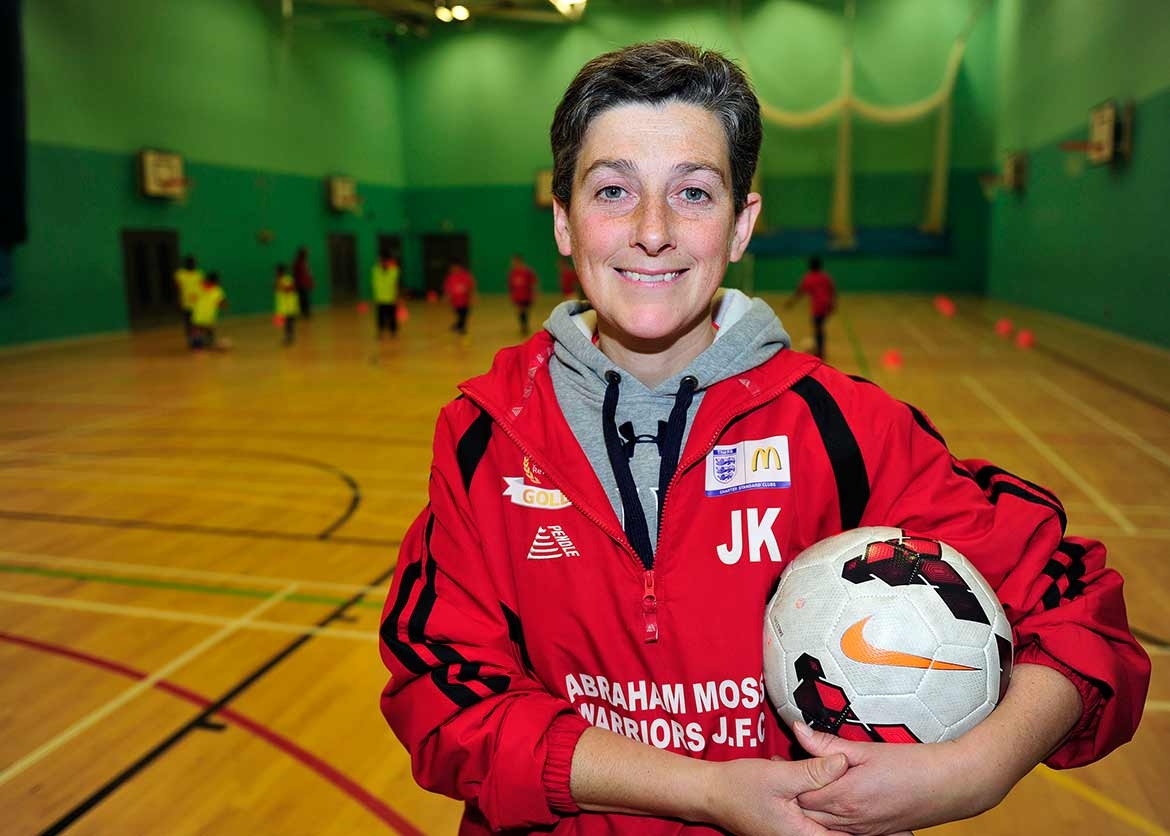 FA Football Champion - June Kelly