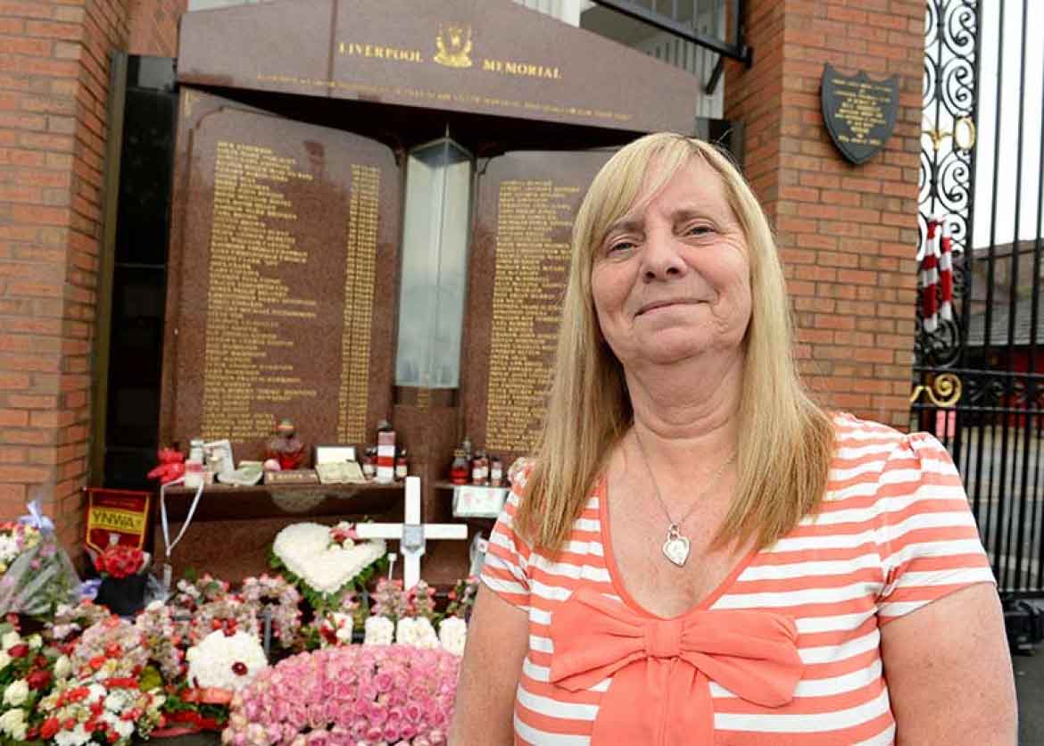 Special Recognition - The Hillsborough Families, presented to campaigner Margaret Aspinall