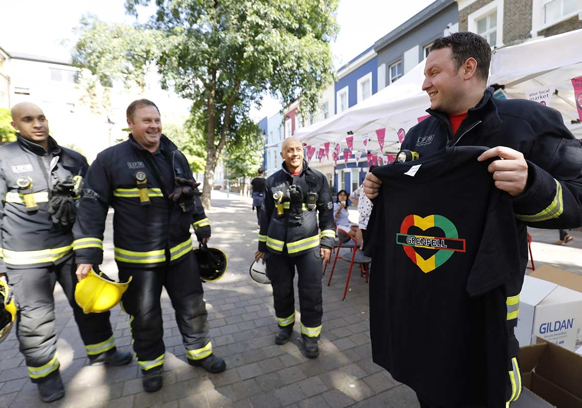 This Morning Emergency Services - Grenfell Firefighters