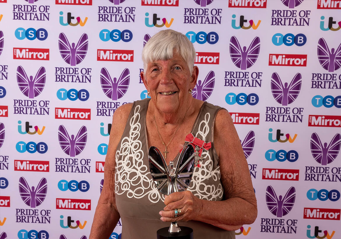 ITV Fundraiser of the Year - Sandra Blockley MBE