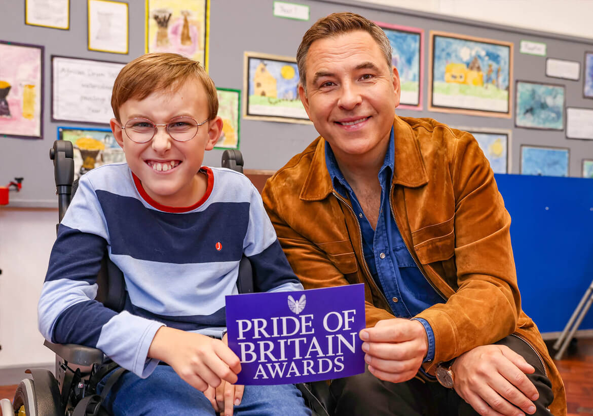 Good Morning Britain Young Fundraiser of the Year - TOBIAS GARBUTT WELLER