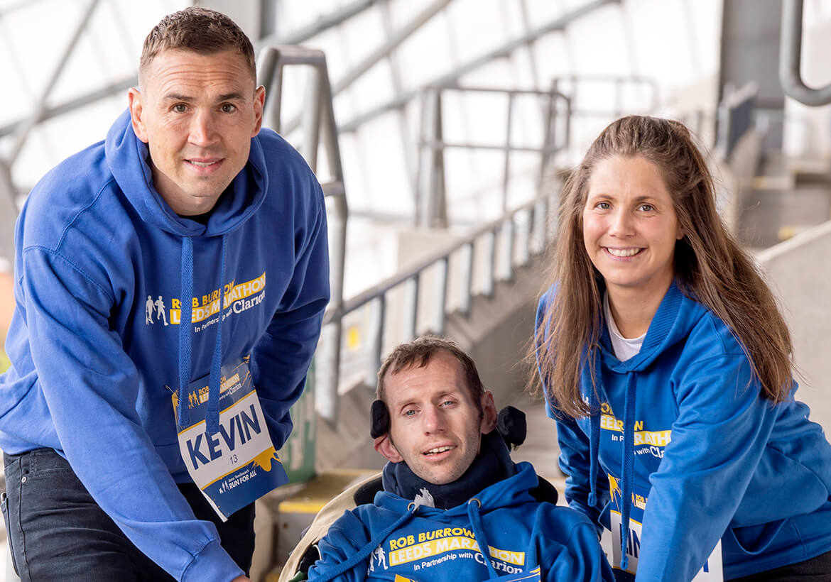 Special Recognition - Rob & Lindsey Burrow and Kevin Sinfield