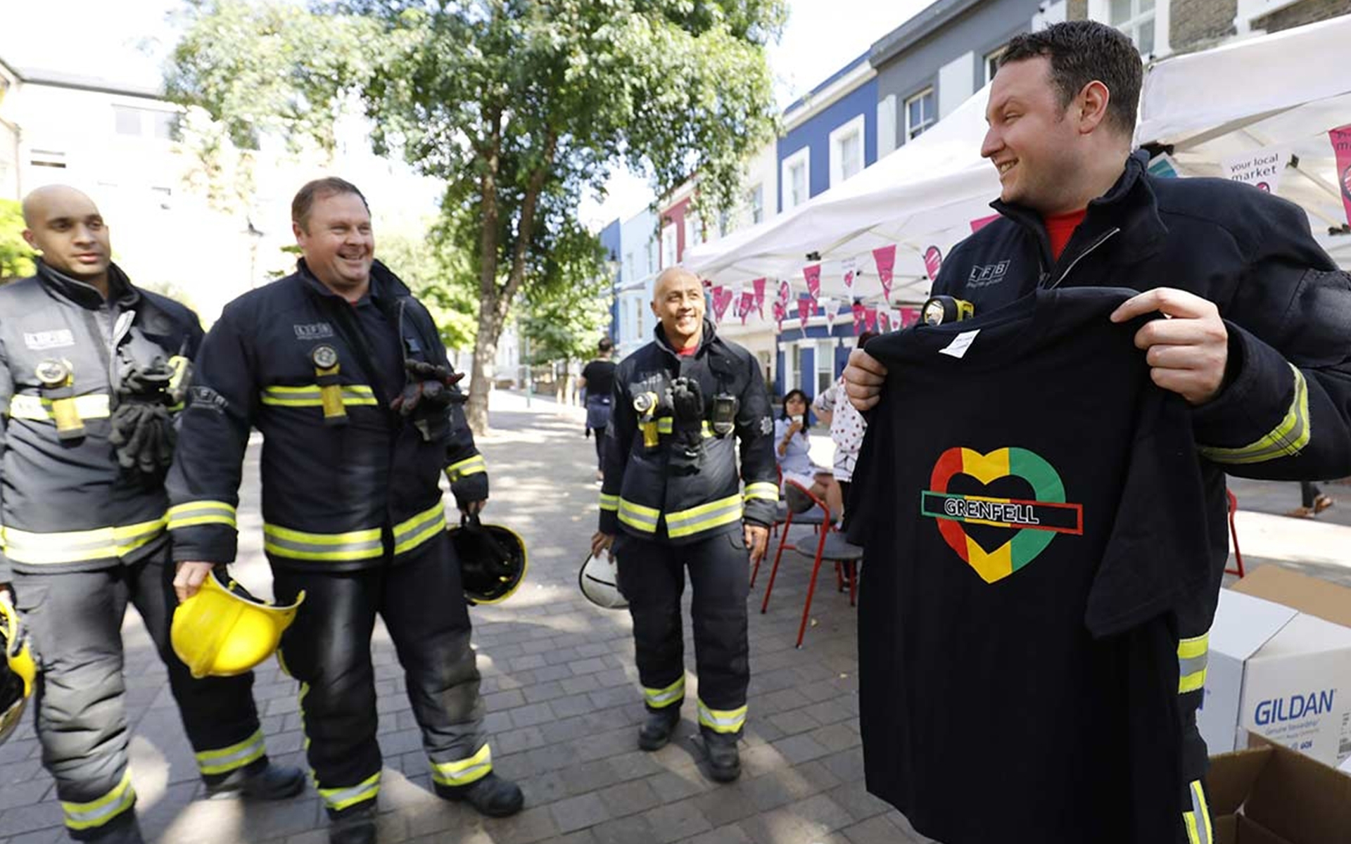 This Morning Emergency Services - Grenfell Firefighters